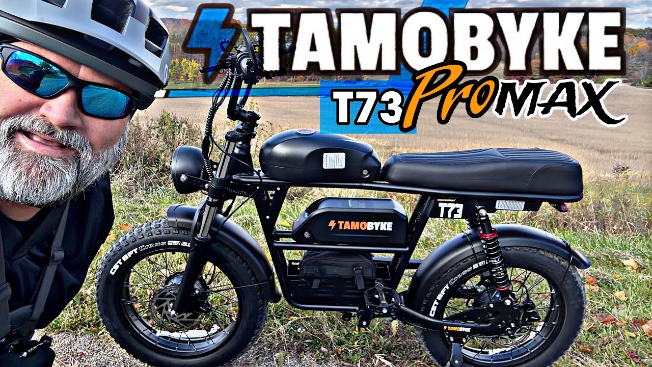Обзор электровелосипеда TAMOBYKE T73 Pro Max AWD | Два двигателя 48 В | Два аккумулятора 20,8 В