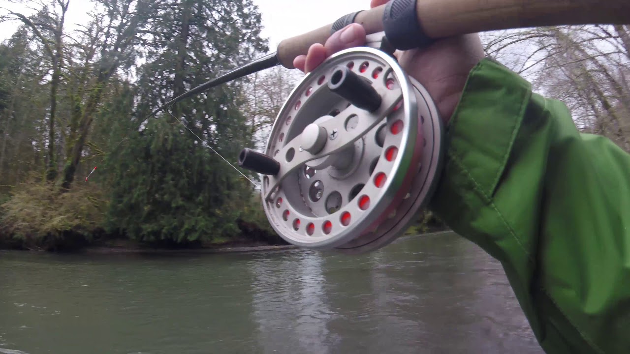 How to Cast a Centerpin Using BC Swing Cast Demo www.FishingWa.us