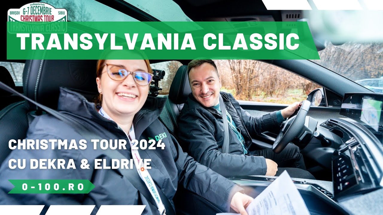 Transylvania Classic Christmas Tour 2024. Cu Peugeot e-3008, DEKRA și Eldrive