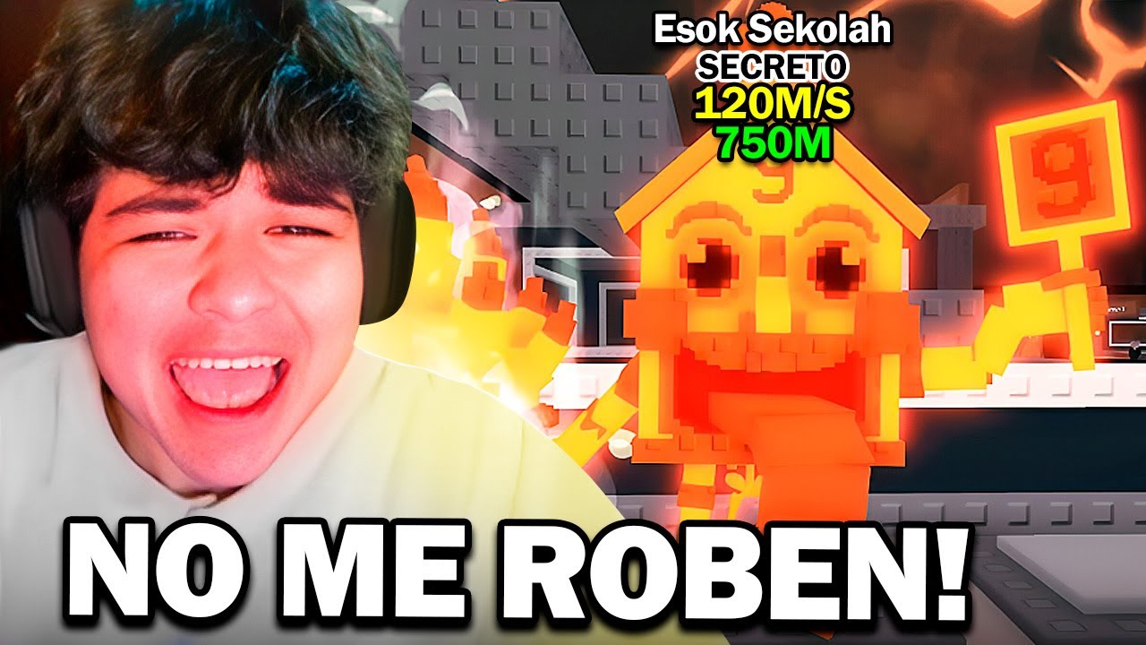 PIERDE INVERSIÓN DE 100,000 ROBUX POR ENTRAR a SERVER PÚBLICO en STEAL A BRAINROT 😂😭 Sacha Uzumaki