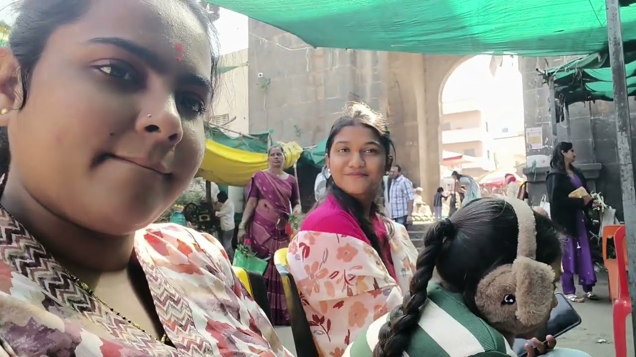 अष्टविनायक गणपतीपैकी १ सिद्धटेक गणपतीचे दर्शन ##चुलीवरचे गरम गरम जेवण ## full vlog 😍😍👍