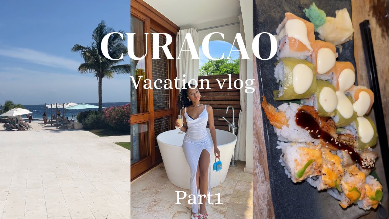 CURACAO VACATION VLOG | FOOD, OUTFITS, MAKEUP, EXCURSIONS | Sandals Royal Curacao