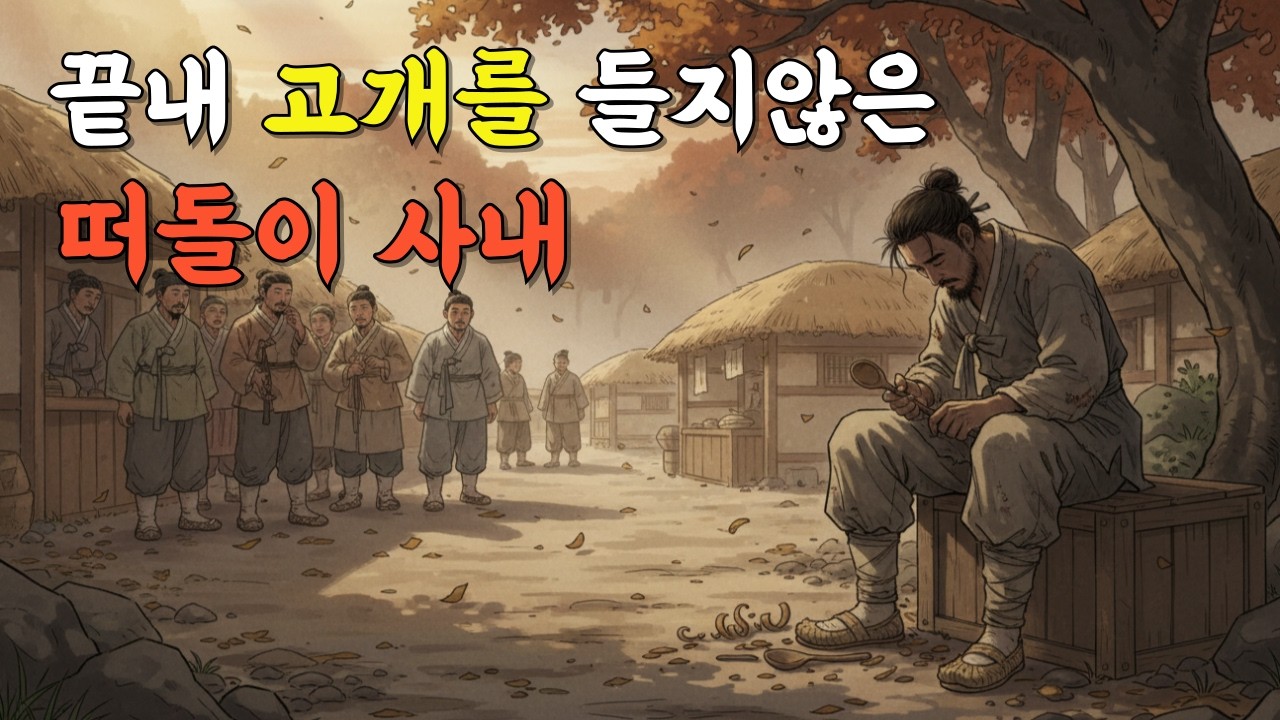 끝내 고개를 들지 않은 떠돌이 사내… 비 내리던 밤, 그가 숨긴 선택의 진실