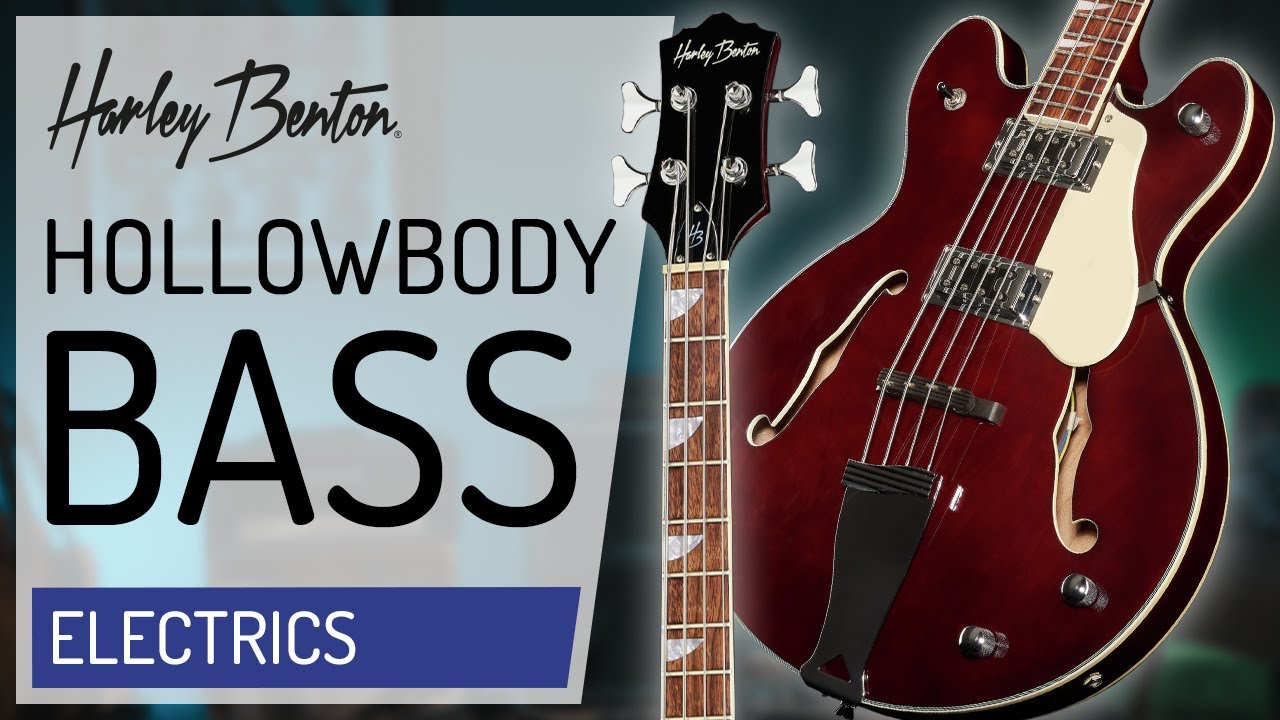 Harley Benton - HB-60 WB - Hollowbody Bass -