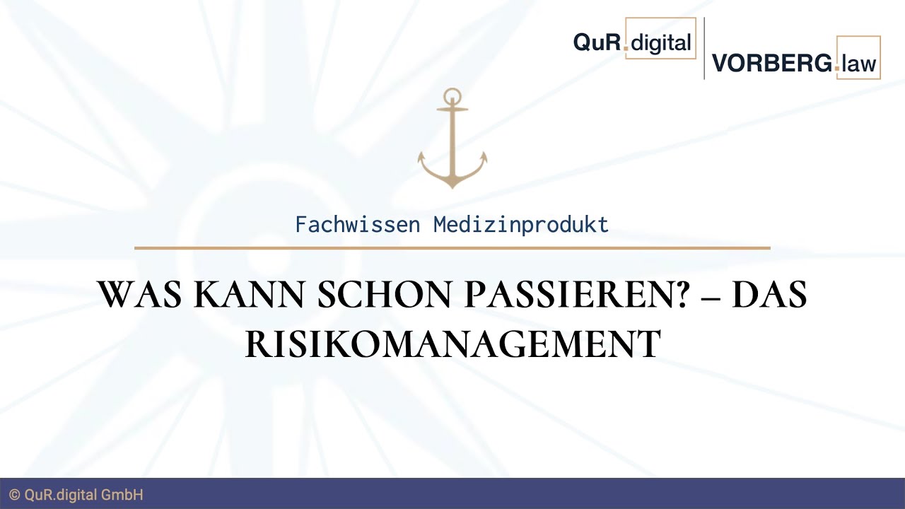 Lektion 3: Was kann schon passieren? - Das Risikomanagement