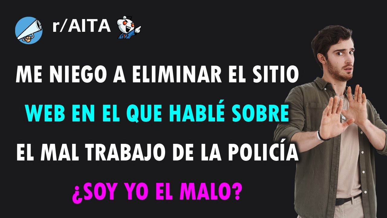 La policía exige que retire la página web con mi historia sobre el mal trabajo de un detective