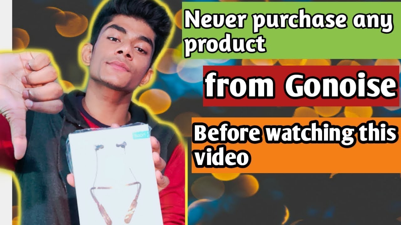 Gonoise tune elite earphone review ! Never purchase any product from Gonoise 👎 #techtvdeepak