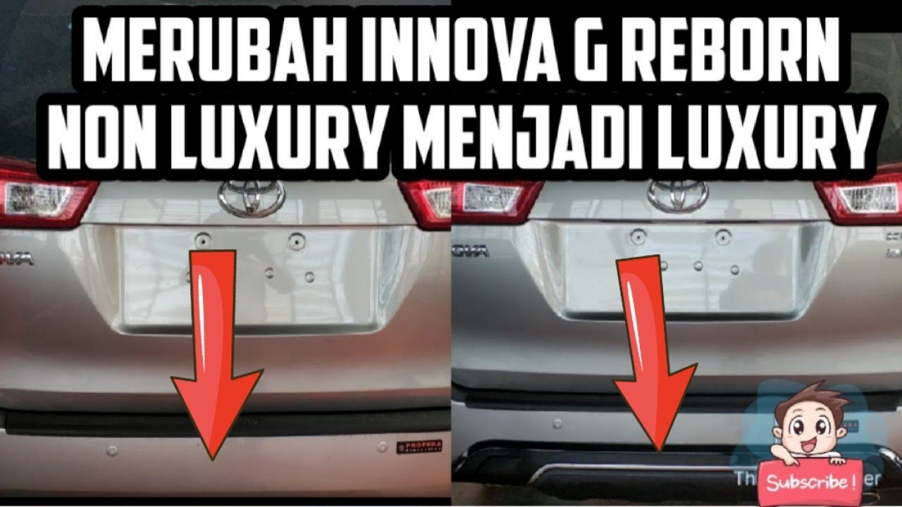 CARA PASANG AKSESORIS PART LUXURY INNOVA G REBORN ▶️ SUBTITLES 🇮🇩 & 🇬🇧