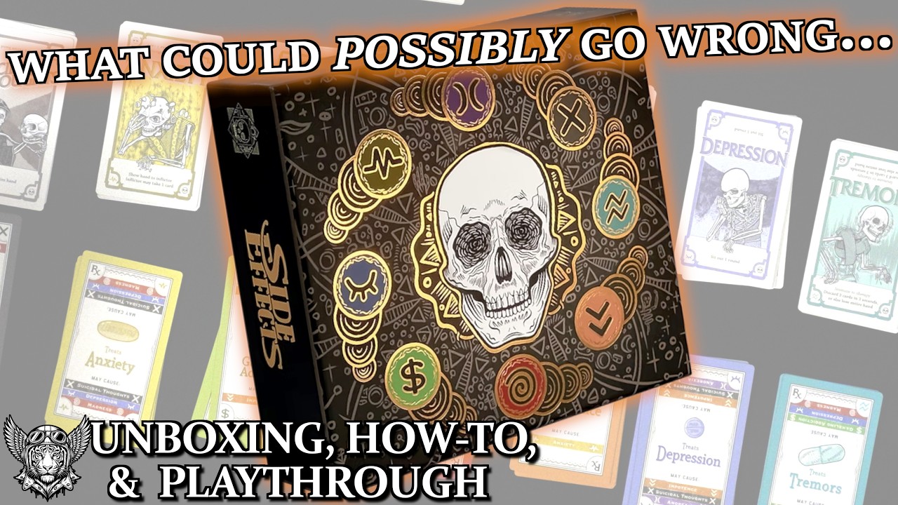 Side Effects Card Game - Unboxing, How-To, & Playthrough