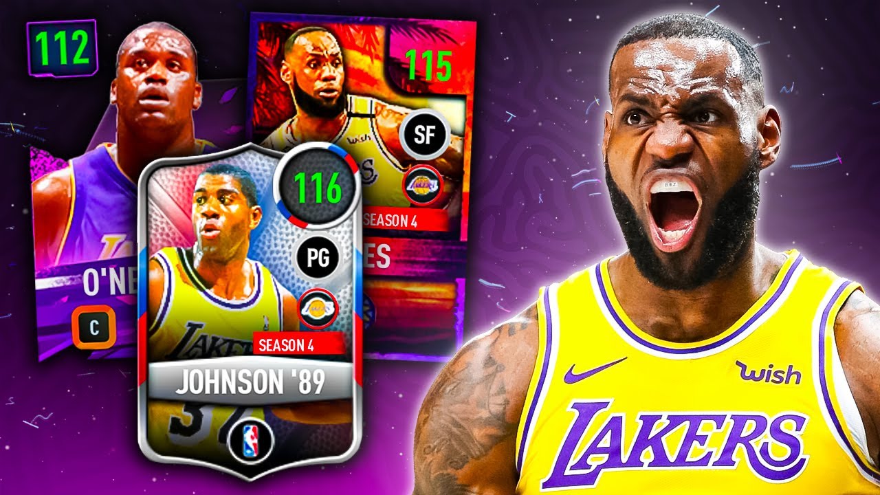 The BEST LA Lakers Team Builder In NBA Live Mobile!