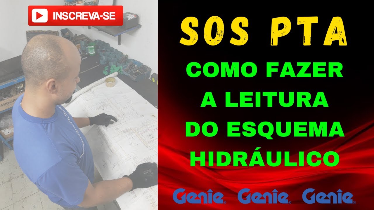 Como fazer a leitura do diagrama hidráulico da GENIE.