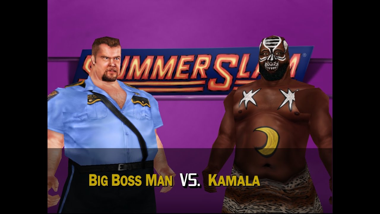 WWF Legends 2.1 Matches - Big Boss Man vs Kamala
