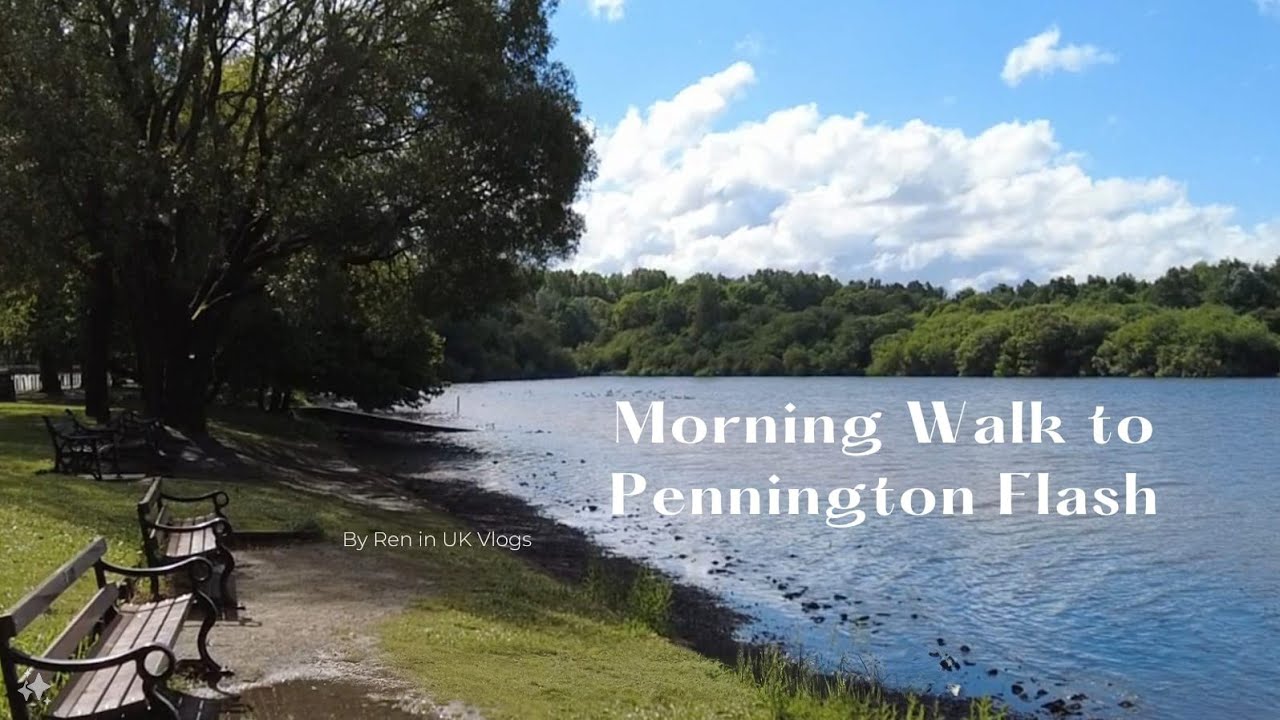 Morning Walk to Pennington Flash - Leigh Greater Manchester
