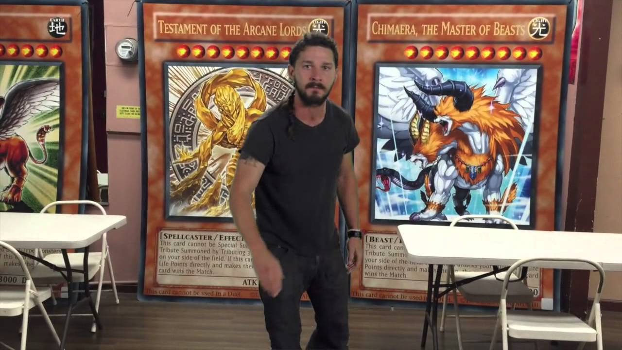 Local Inspiration: Shia LaBeouf believes in all duelists.