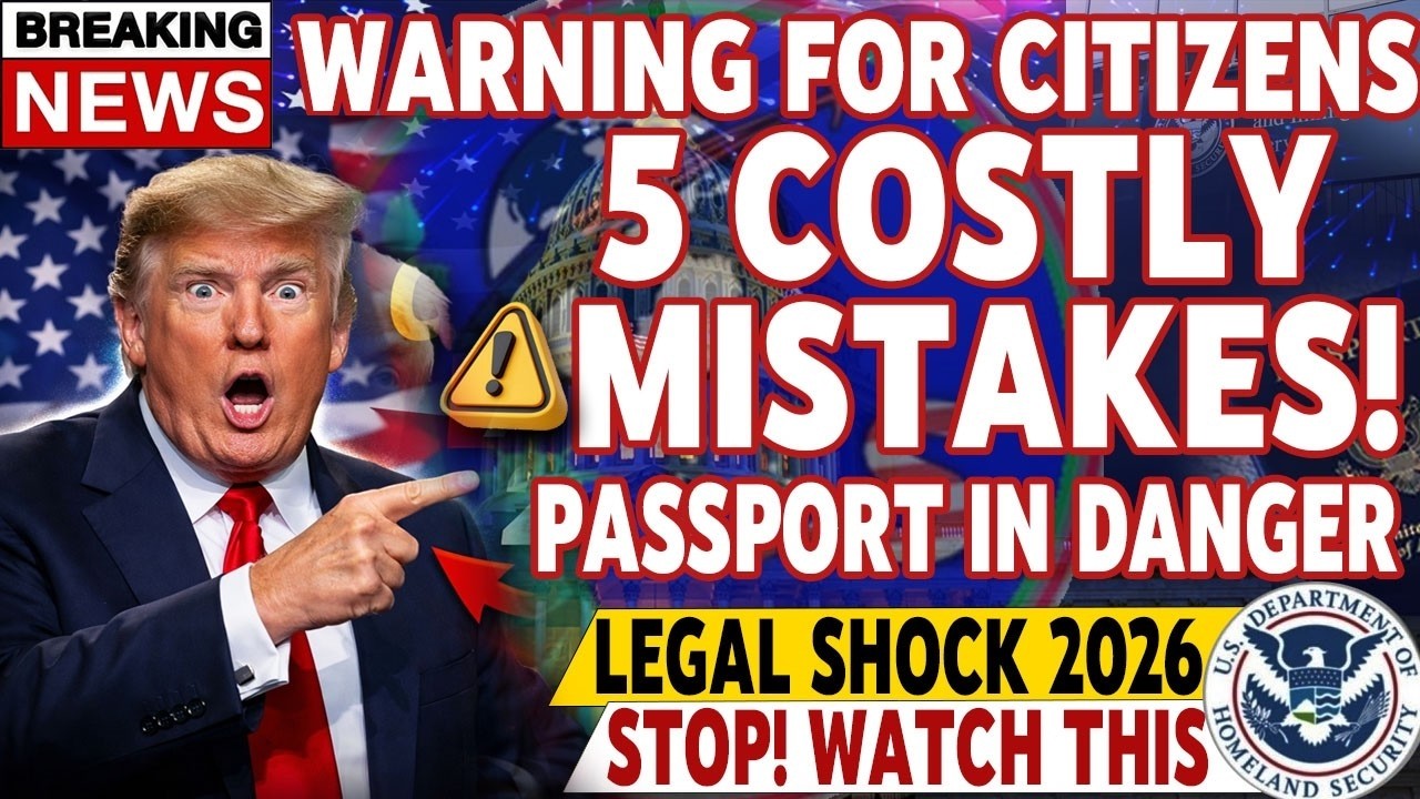 🚨 Is Your U S  Citizenship in Danger  – 5 Costly Mistakes You Must Avoid
