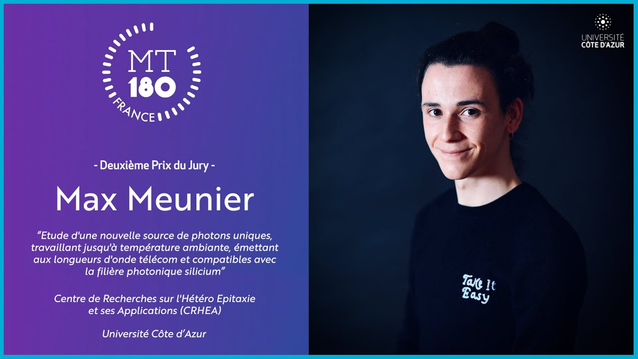 MT180 - UCA │ Max MEUNIER - Deuxième Prix du Jury