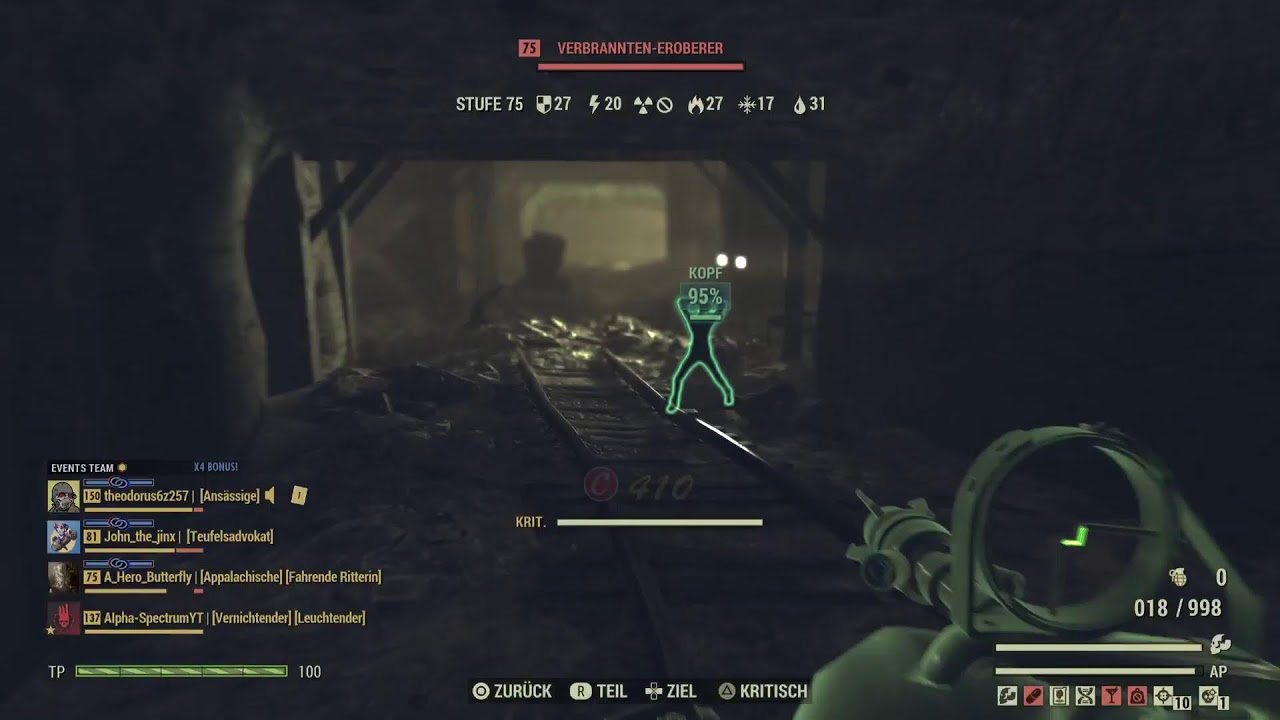 Lets Play / Fallout 76 bis wir alt und schrumpelig sind