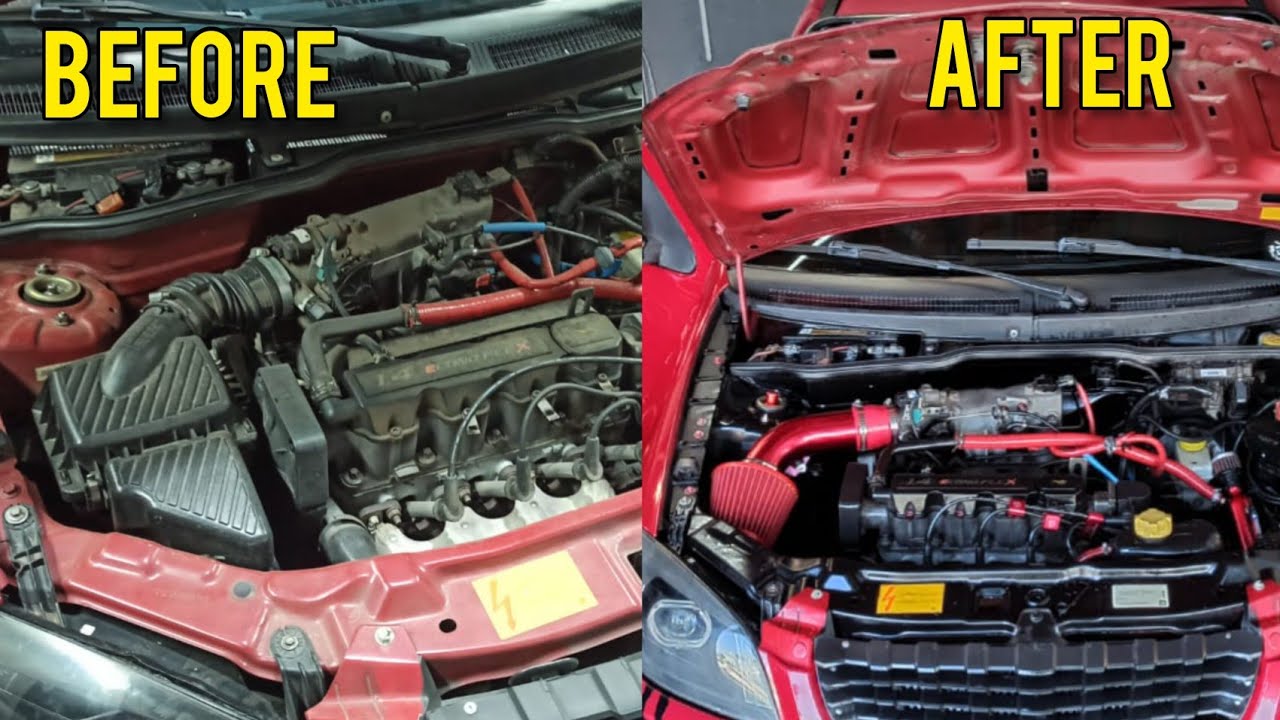 COMO PINTAR O COFRE DO MOTOR SEM TIRAR O MOTOR EM CASA