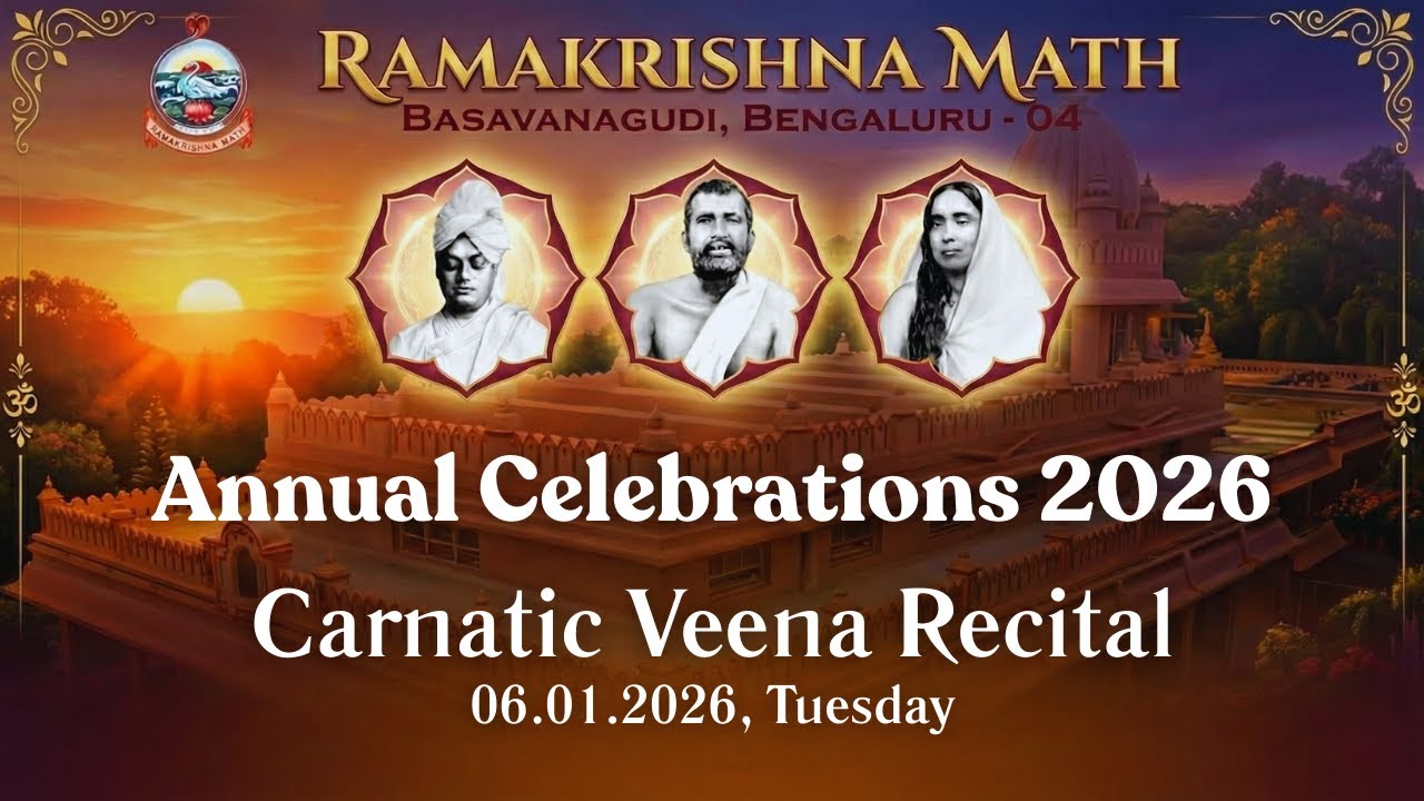 Day 6 : Carnatic Veena Recital - Annual Celebrations 2026