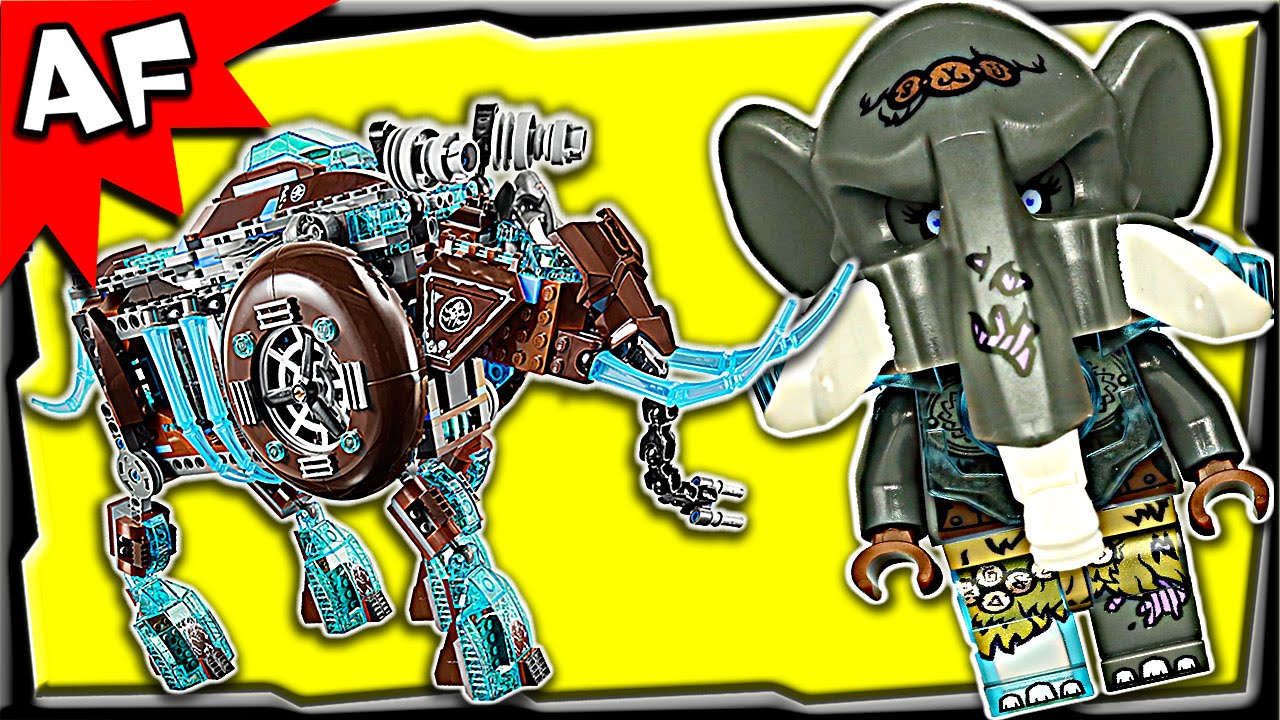 Lego Chima Maula's MAMMOTH STOMPER 70145 Stop Motion Build Review