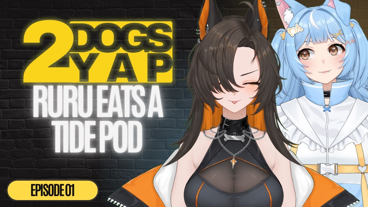 Руру ест капсулу Tide | 2DogsYAP Эпизод 1