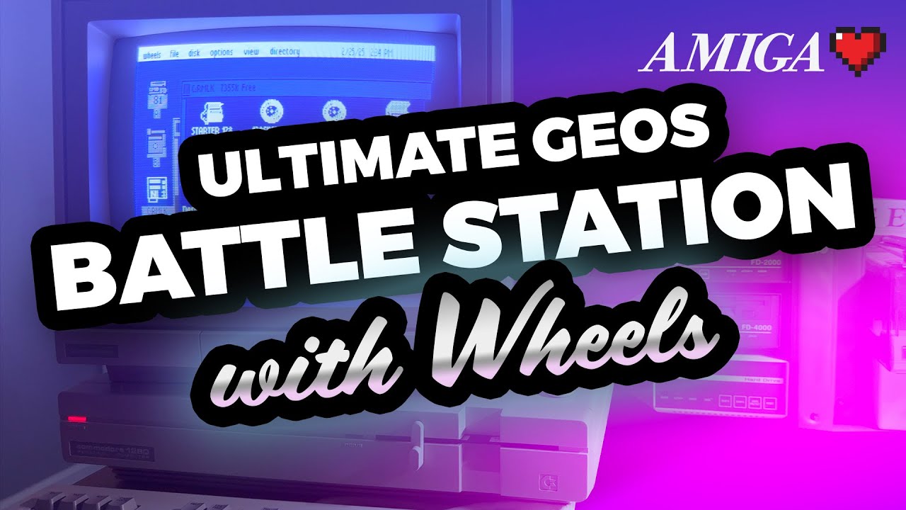 Commodore 128: Ultimate (Final) GEOS Wheels Setup