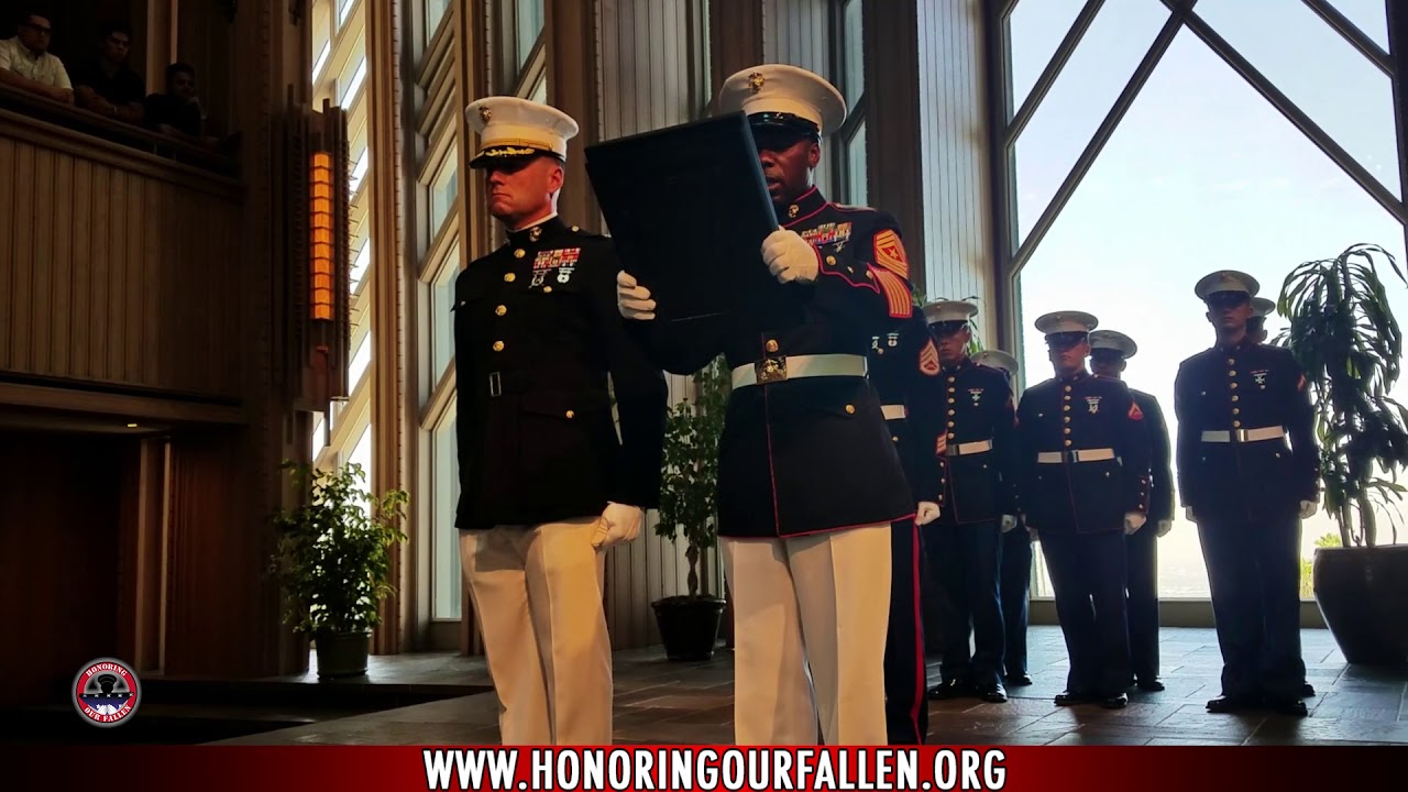 Funeral and Honors for LCpl Ruben Velasco