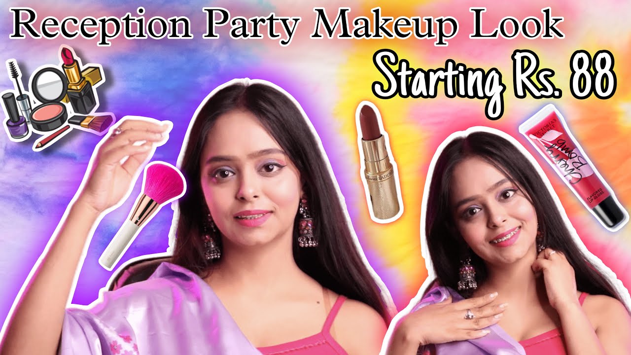 Reception Party Makup Look ft. Amazon 2022 ✨💜 |  