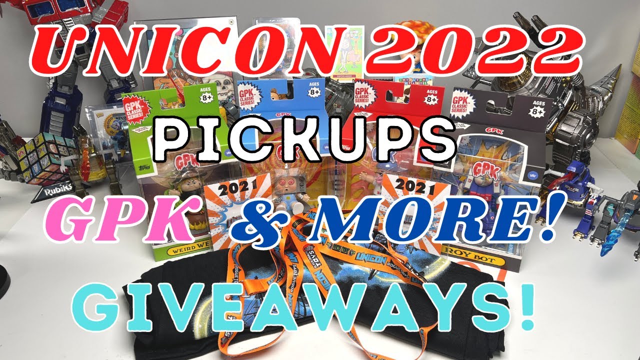 Live #68! Unicon 2022 - Gross Card Con - Giveaways! - Las Vegas!