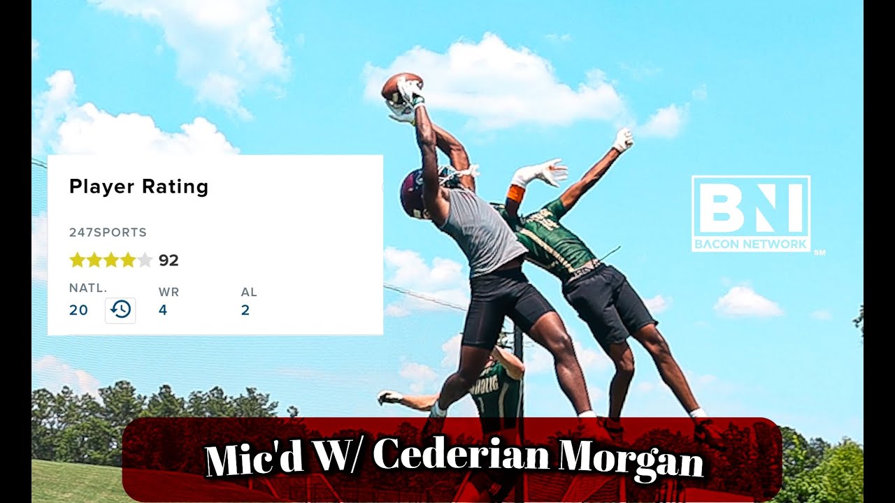 Cederian Morgan Mic'd Up | Go Hustle Up (Hoover, AL) 7v7