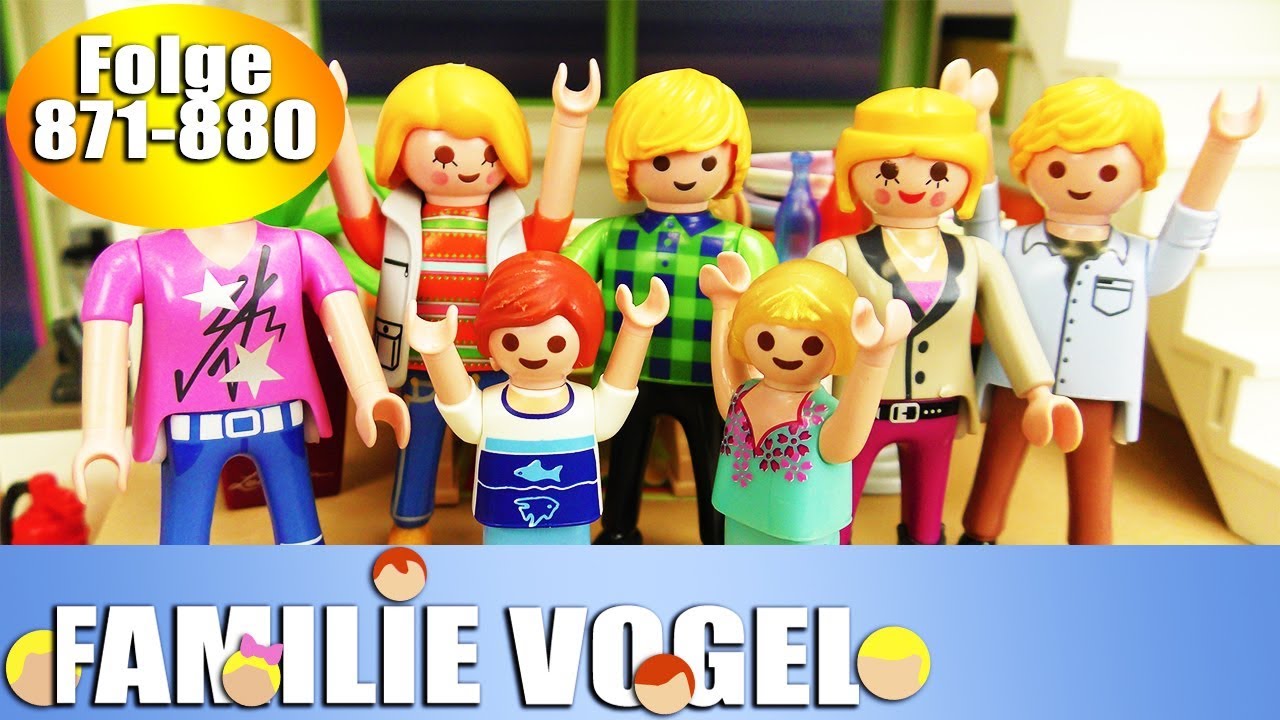 Playmobil Filme Familie Vogel: Folge 871-880 | Kinderserie | Videosammlung Compilation Deutsch