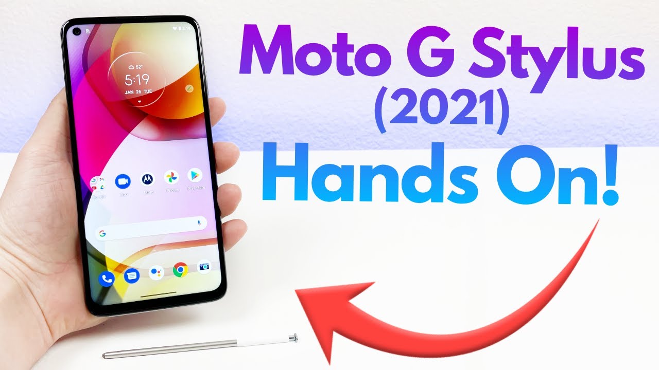 Moto G Stylus (2021) - Hands On & First Impressions!