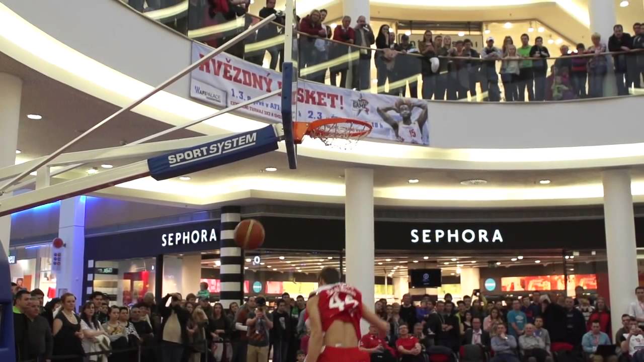 Deividas Dulkys - 5 DUNKS - Slam Dunk Contest - Pardubice 2014