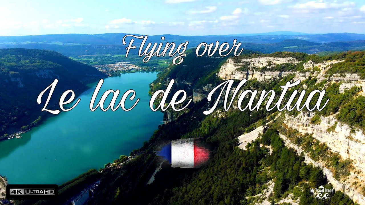 Le Lac de Nantua vu du ciel | Haut-Bugey | ain | 4K | Drone
