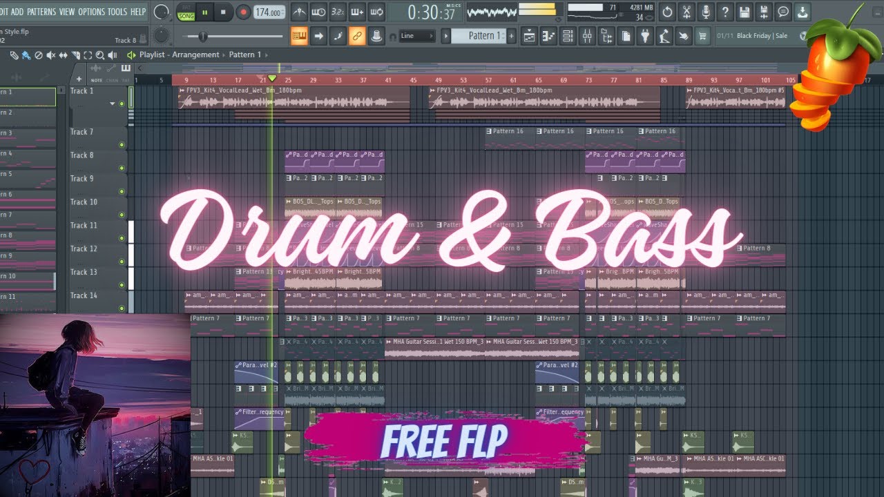 Free Emotional Drum & Bass | FL Studio (N4YLON)