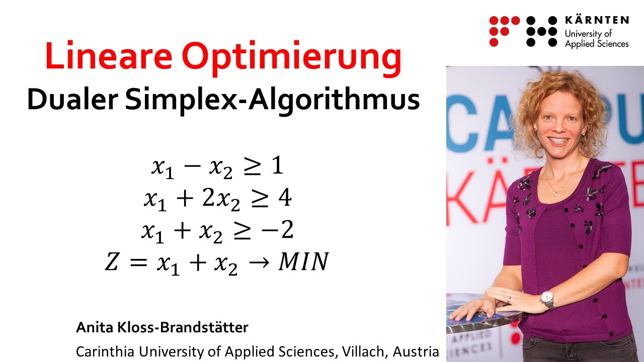 Dualer Simplex-Algorithmus - schnell verstanden!