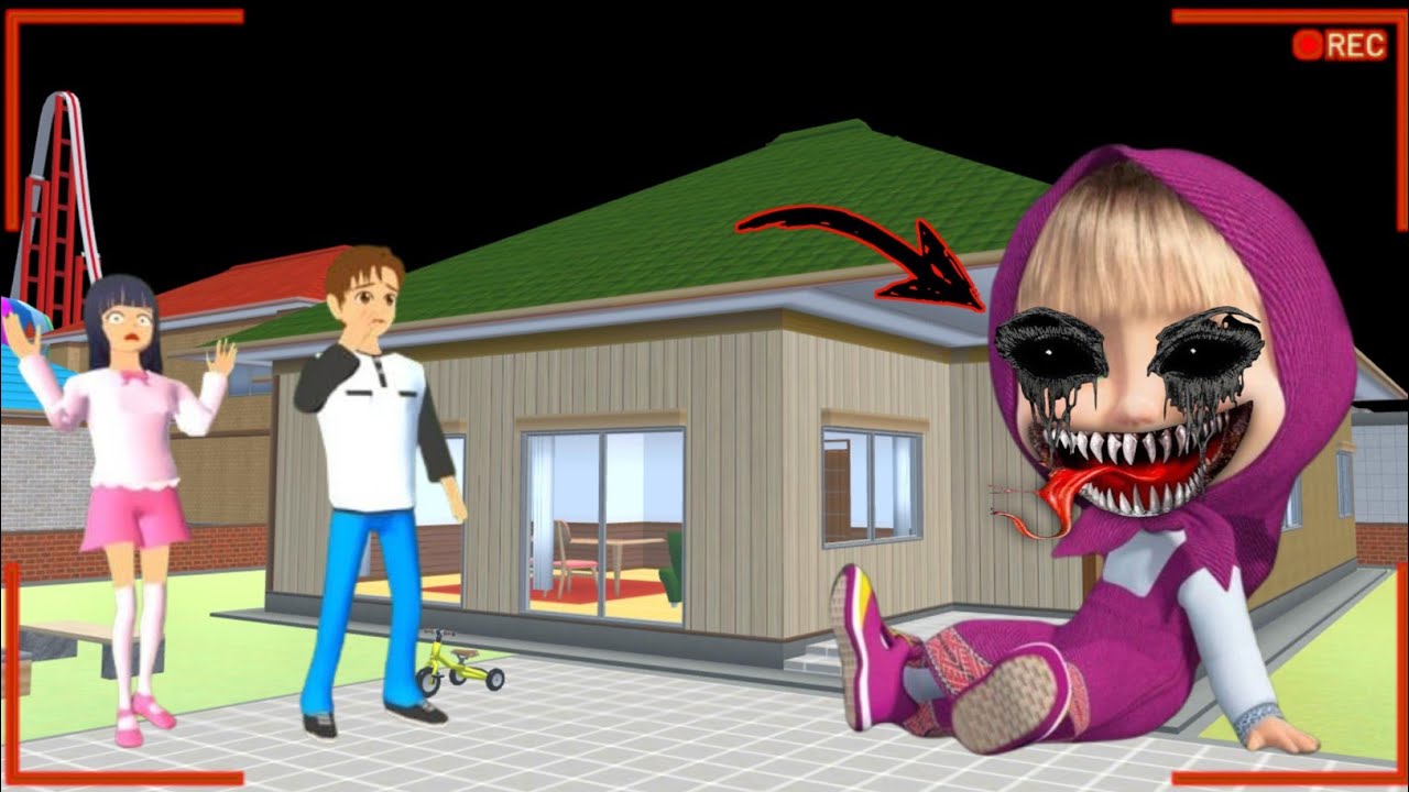 A new horror DOLLS MASHA SCARRY😫 Yuta help mio‼️|| SAKURA SCHOOL SIMULATOR