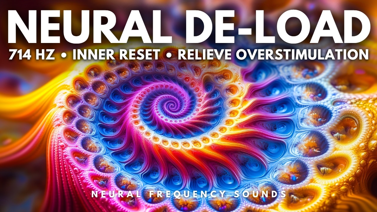714 Hz • Screen-Induced Stress Cleanse 💻 Reset Brain After Digital Overload | Meditation Music