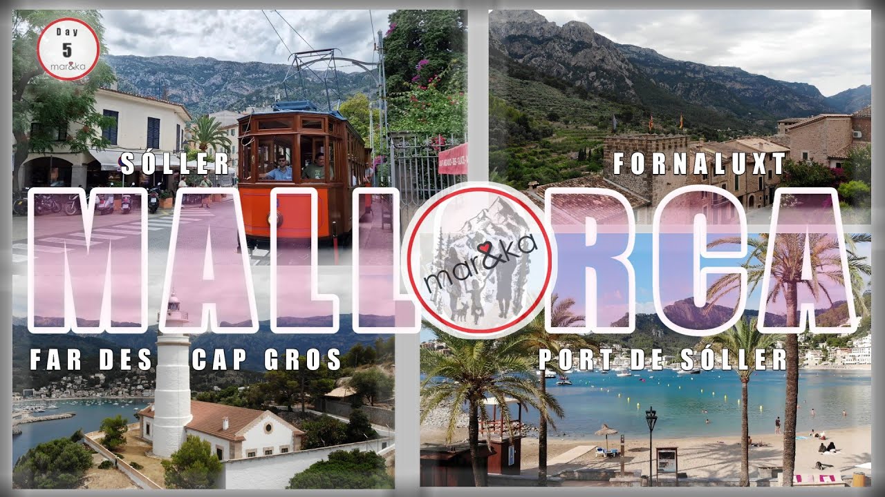 Sóller, Fornalutx i port z widokiem na morze 🚋⚓ | dzień 5 | Majorka 🇪🇸 Hiszpania