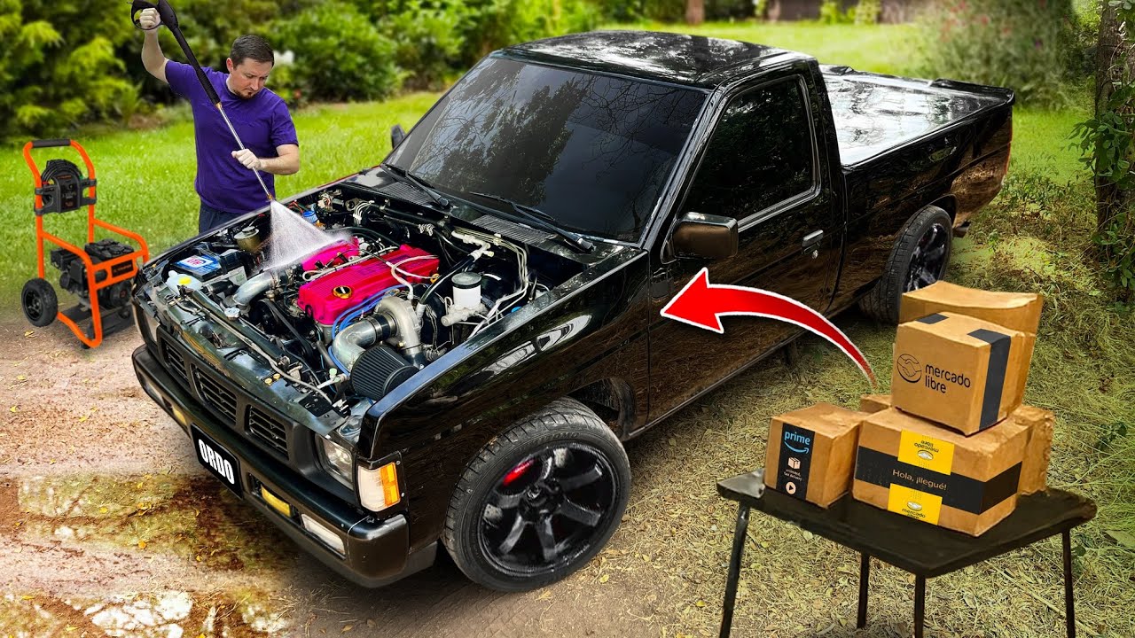 NUEVAS PIEZAS al MOTOR de LA CHANATA PICKUP D21
