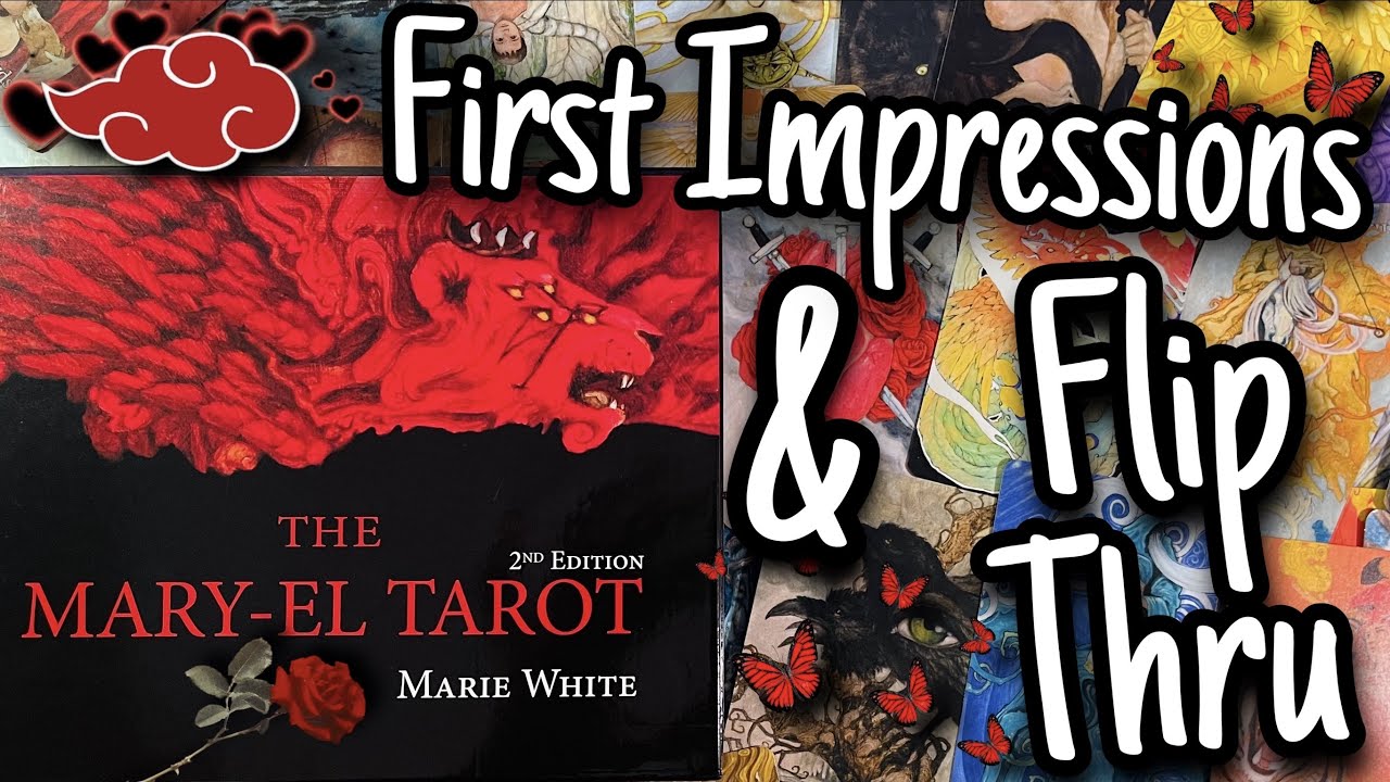 🦁The Mary-El Tarot🔥 | 1st Impressions & Deck FlipThru