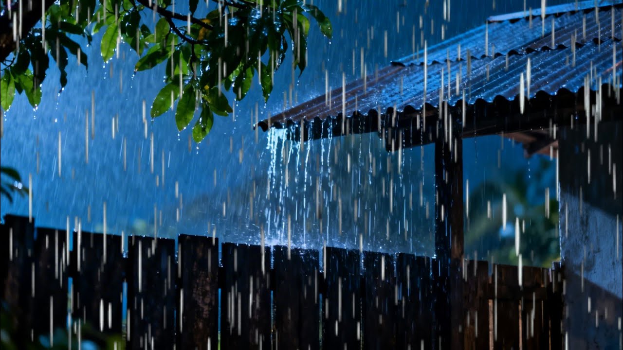 Soothing Rain Sounds for a Good Night's Sleep and Stress Relief (Without Thunder)