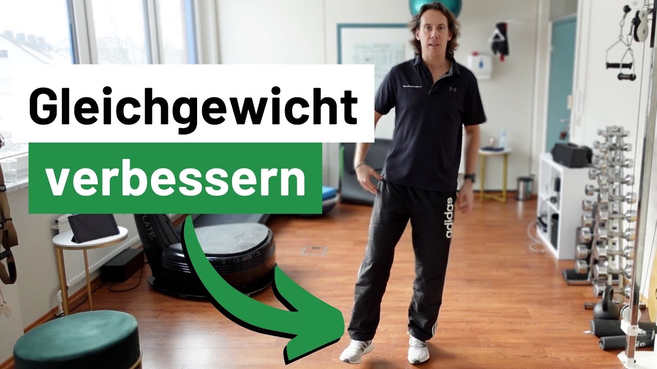 Gleichgewicht verbessern | 2 effiziente Übungen für besseres Gleichgewicht