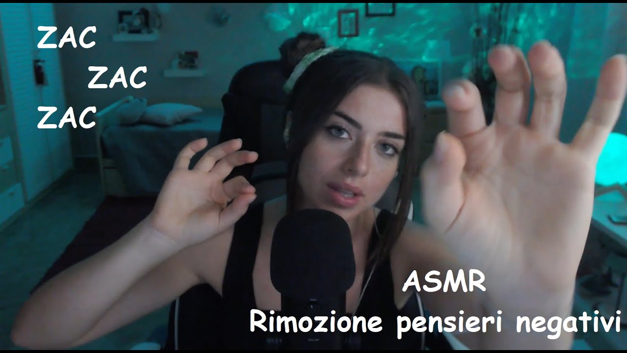 ASMR ✨ Rimozione pensieri negativi ✨ Blue Yeti Technology - Binaural 4K
