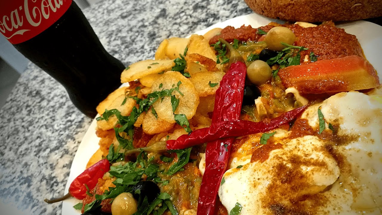 ✔️-Plat Kafteji Tunisien - صحن كفتاجي تونسي - Tunisian Kafteji dish