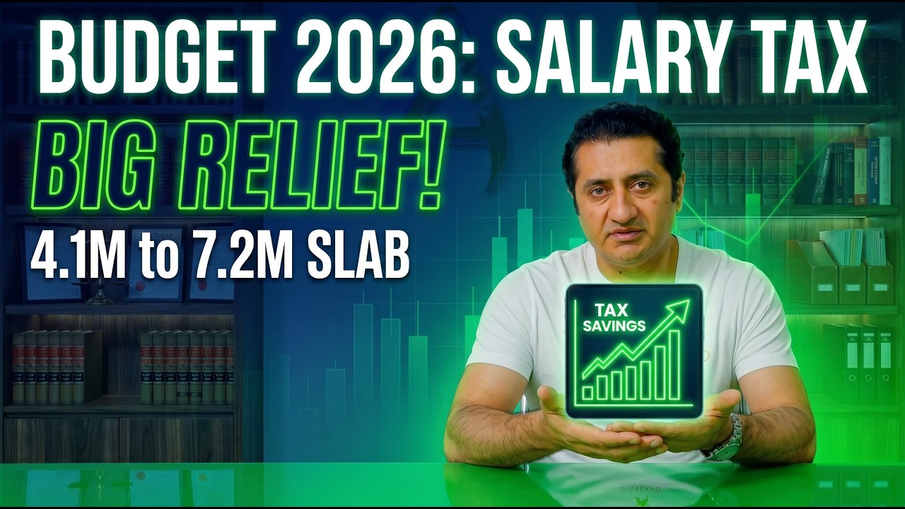 New Salary Tax Slabs & Relief Explained | Benefits in Budget 2026 | Time to Save Tax | Imran Munir