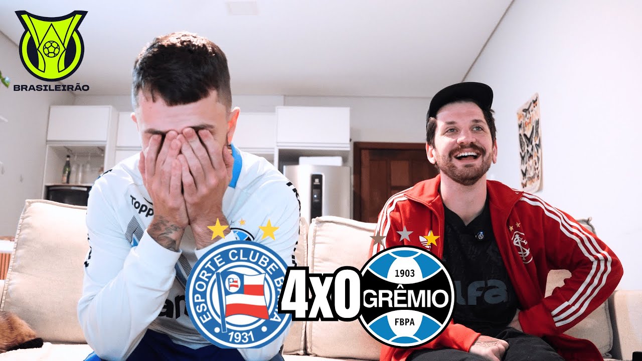 REACT GRENAL - Bahia 4 x 0 Gr&ecirc;mio - BRASILEIRO 2025