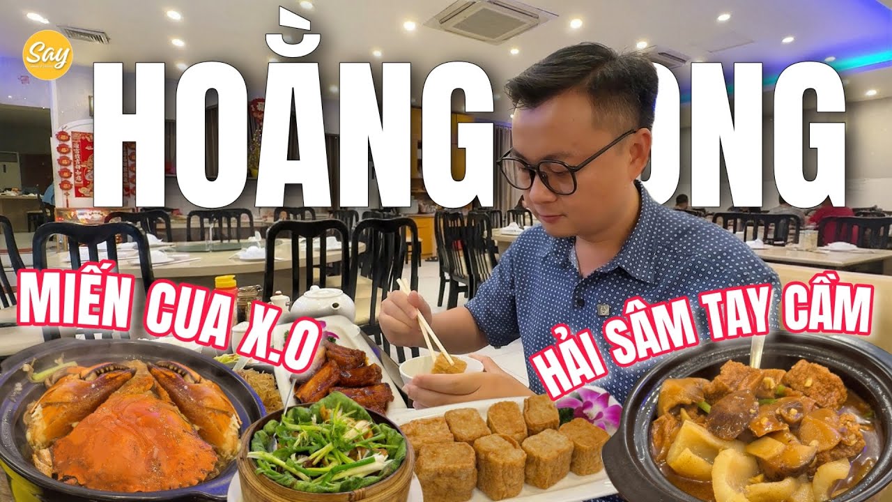 Review Miến Cua Sốt X.O, Hải Sâm Tay Cầm Trứ Danh Của Nhà Hàng Sông - Hoằng Long (Cũ)