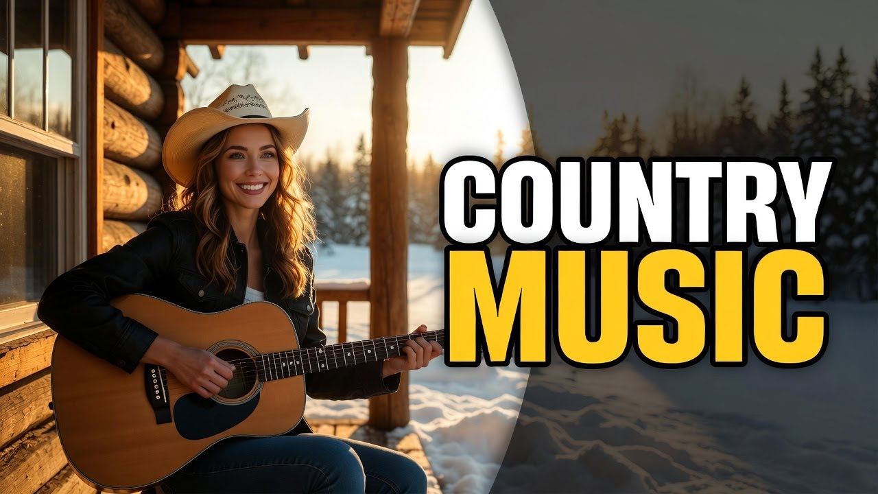 Winter Country Music ❄️ | Relaxing Acoustic Country Songs for Cozy Moments