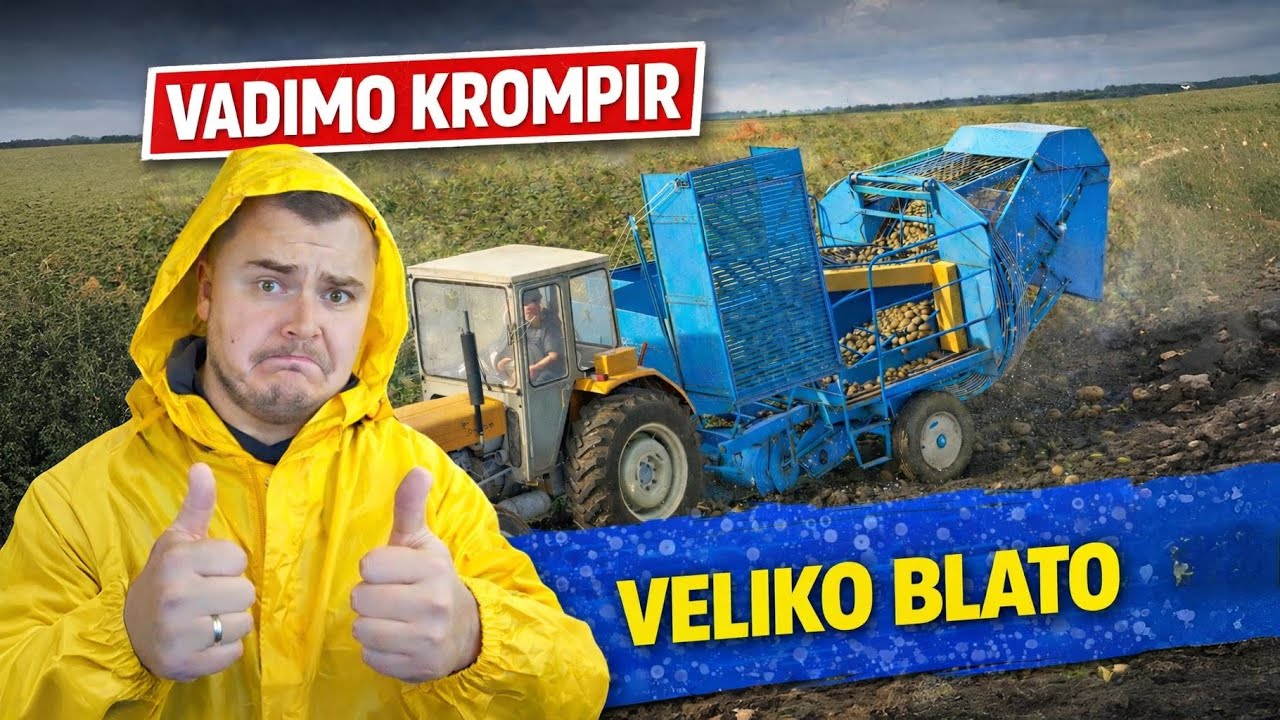 🔴 KROMPIR + KIŠA = BLATO! | LIVE Balkanska Farma w/Ekipa
